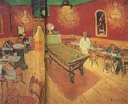 Vincent Van Gogh The Night Cafe in the Place Lamartine in Arles (nn04) oil painting on canvas